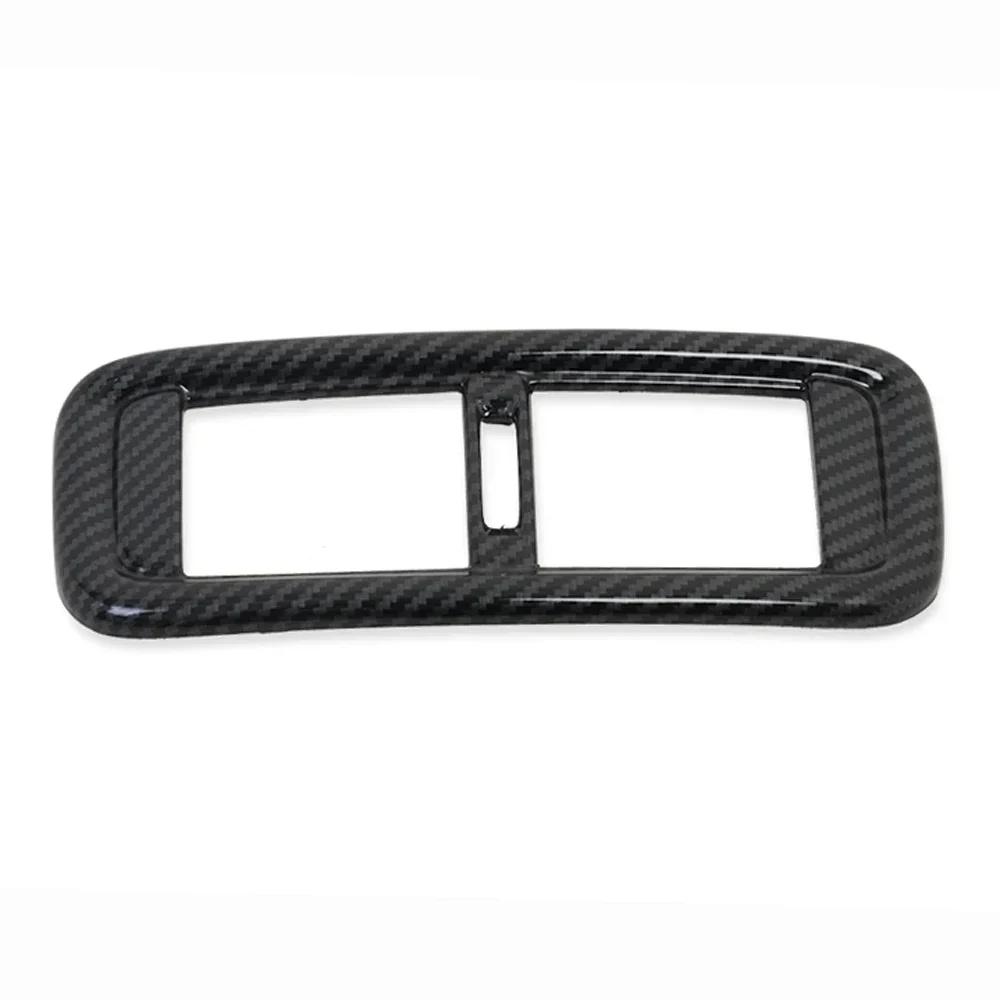 Rear Seat Air Condition Vent Outlet Cover Trim For Honda CR-V CRV 2017-    Carbon Fiber Accessories Car Styling