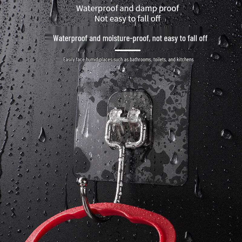 LIEI Strong Adhesive Transparent Wall Hook
