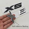 New 3D ABS Car Rear Trunk Logo X1 X3 X5 X6 X7 GT Z4 Emblem Badge Sticker For BMW U11 F39 G01 G45 F26 G02 G05 G06 G07 Accessories