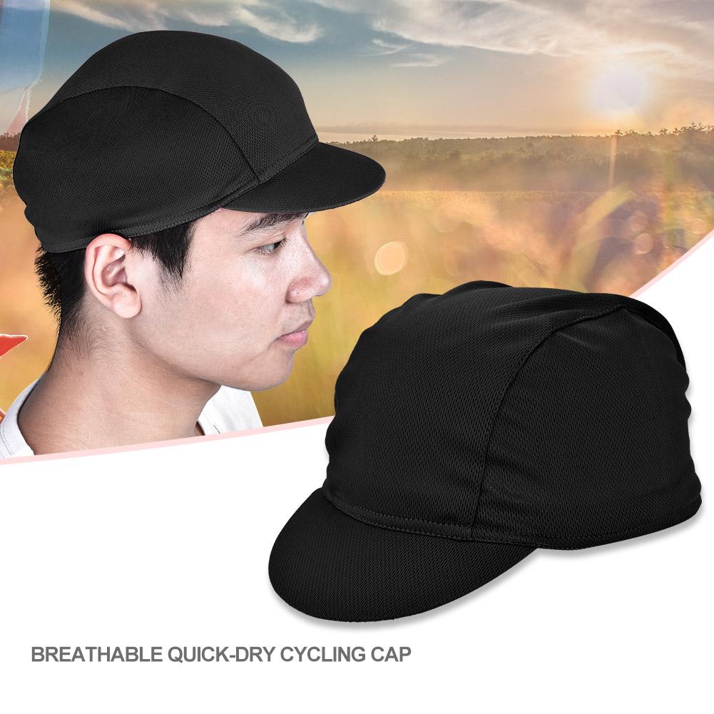 Breathable Quick Dry Cycling   Outdoor Sports Sunhat   Helmet Wear Hat(Black)