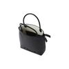 Chloe Sense Embroidered Logo Adjustable Strap Shiny Calfskin Mini Handheld Shoulder Crossbody Bag Women Bags Black CHC23-UP873I10-001