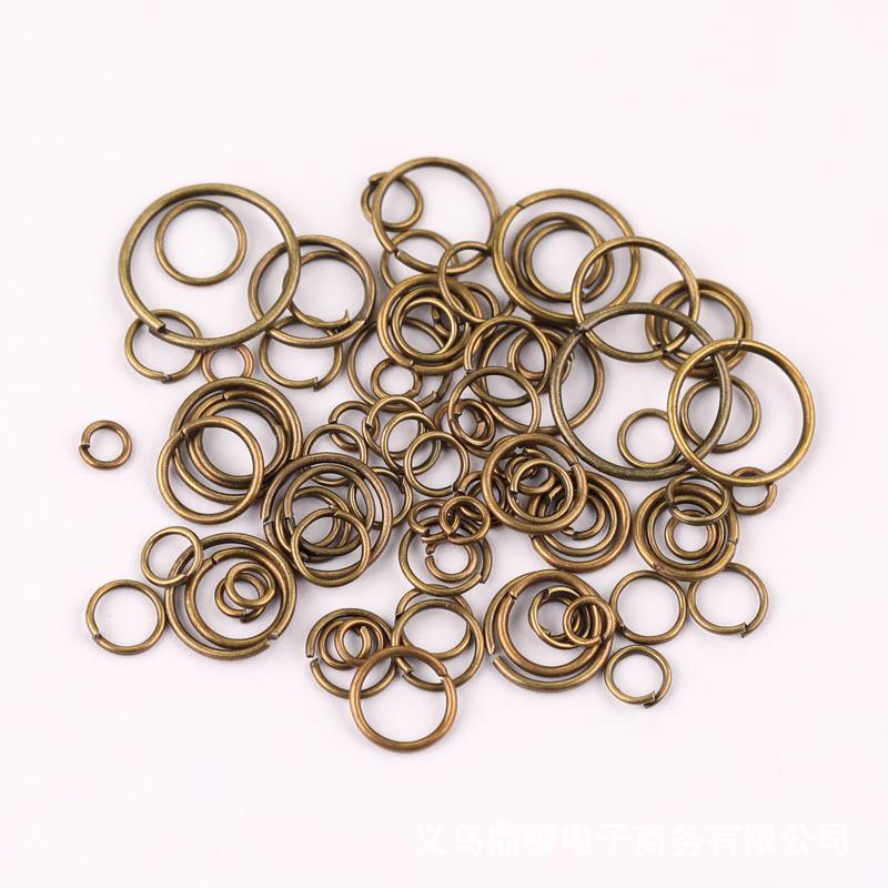 

Antique Bronze Double Loop Jump Ring for DIY Jewelry Accessories 6mm
