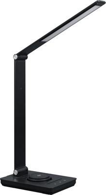 LED Desk Light, Lumisus Qi2, 1000 Lumens, Black, DK-R116BK