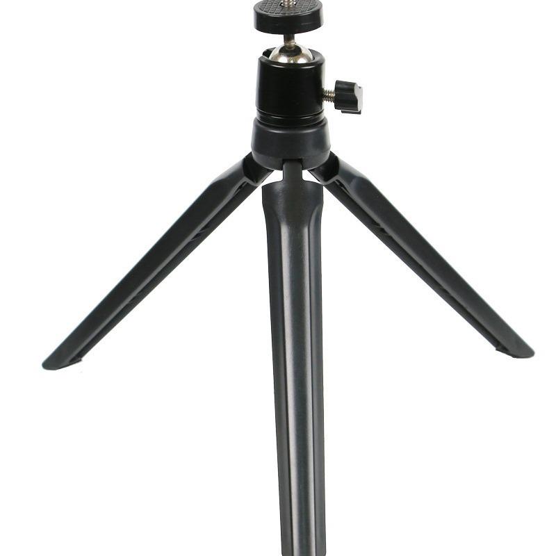 Universal 360° Rotating Ball Head Tripod with 1/4 Phone Holder for Live Broadcast Photography