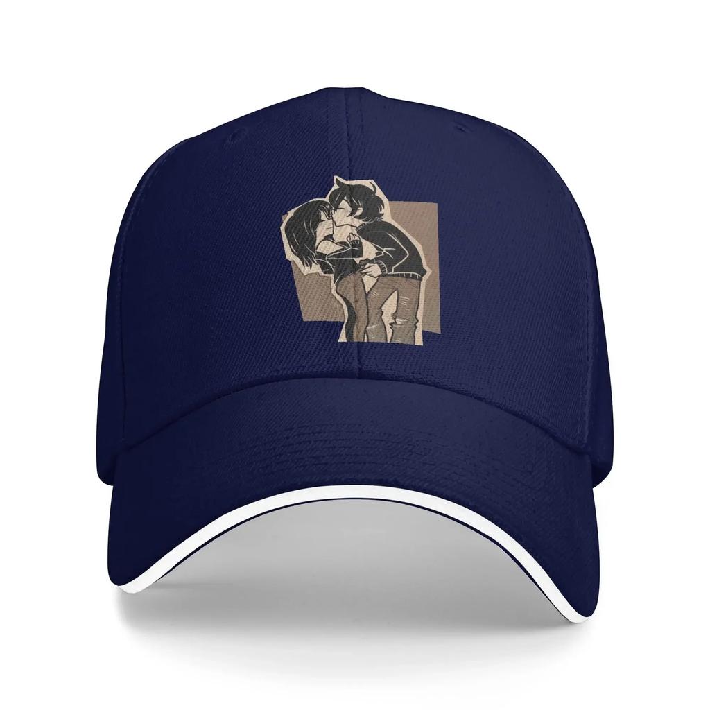 The Coffin Of Andy And Leyley Sun Baseball Cap Summer UnisexTeens Julia And Andrew Print Hat Sunscreen Hiking Fishing Caps