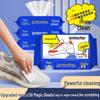 Shoe Cleaning Wipes with 3D Magic Particles – Portable Stain Remover & Brush for White Sports Shoes