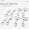Multi-Size Zinc Alloy Swivel Lobster Snap Hook for Pet Leashes and Luggage