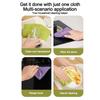 High Absorbency Kitchen Towels Reusable Cleaning Rag Multi-Purpose Tear-Towel Roll