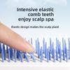Scalp Cleaning Hair Comb, Detangling Brush for Wet/Dry Hair, Anti-Static, Massage, Portable for Home and Travel