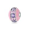 Sweet Romantic Copper Metal Princess Letter Pink High Heels Handbag Dress Charm Bead Components Bead Components Compatible With Pan Authentic