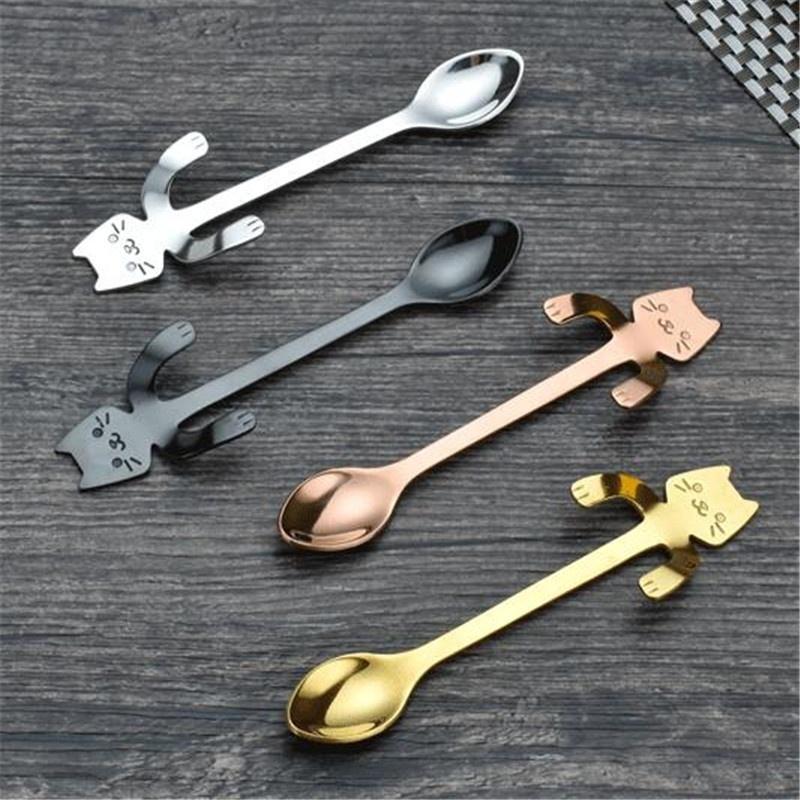 Beautiful Mermaid Stainless Steel Coffee Drink Spoon Creative Kitchen Gadget Tableware Sup