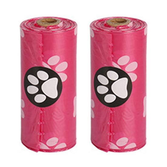 

30Pcs Pet Waste Bags Biodegradable Dog Poop Bags Tear-off Cute Scented Dog Waste Bags for Odor Control Leak-proof Pet Waste Disposal D