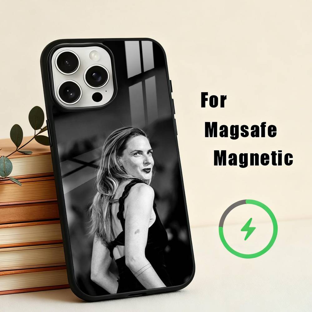 

Actress Rebecca Ferguson Phone Case For iPhone17,16,15,14,13,12,11 Plus,Pro Max Magnetic For Magsafe Wireless Charging iPhone13PROMAX