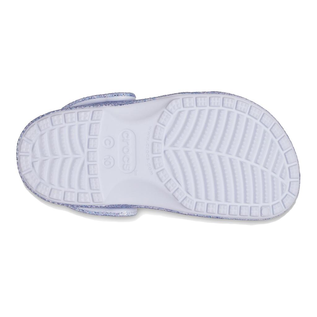 Crocs Round Toe Flat Childrens Sandals Kids Sandals Silver 206992-4PC