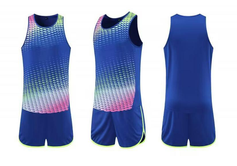 Unisex schnelltrocknende schweißableitende Leichtathletik-Teamuniform-Sets für die Schule und das Marathon-Training