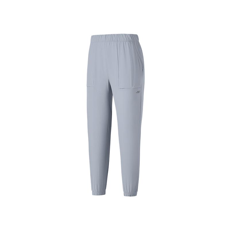 Skechers Comfortable Versatile Fashion Trendy Casual Pants Women bottoms Dark-Gray P225W036-03KR S