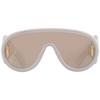 Loewe Smoke Mirror Shield Men S SunglaSSeS Lw40108i 24c 135