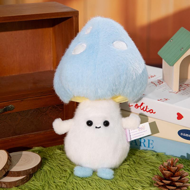 Peluche Fungo Fluorescente Comfort Notturno Per Bambini Decorazione Camera da Letto Bambini