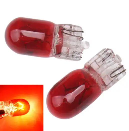 100 szt. Samochodowe halogenowe T10 W5W 12V 5W Samochodowe lampy klinowe do czytania 194 158 żarówek LED Żarówki do wnętrza samochodu