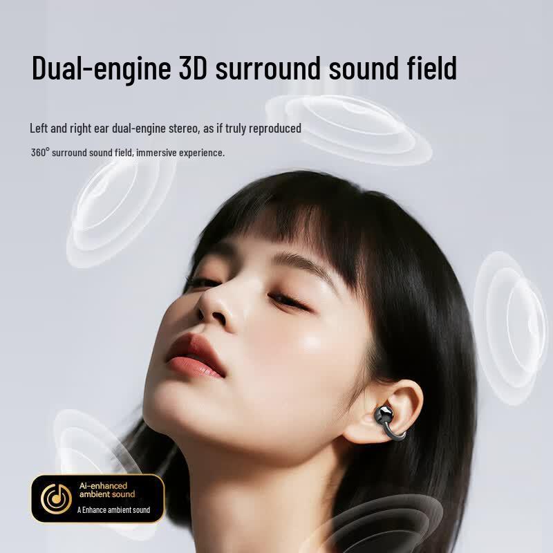 Philips TAQ5020 Open-Ear Clip-On Bluetooth Sports Headphones