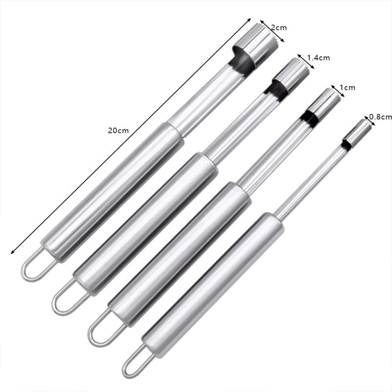 Stainless Steel Fruit Core Remover Kitchen Gadgets Vegetable Tools For Hawthorn Jujube Pear