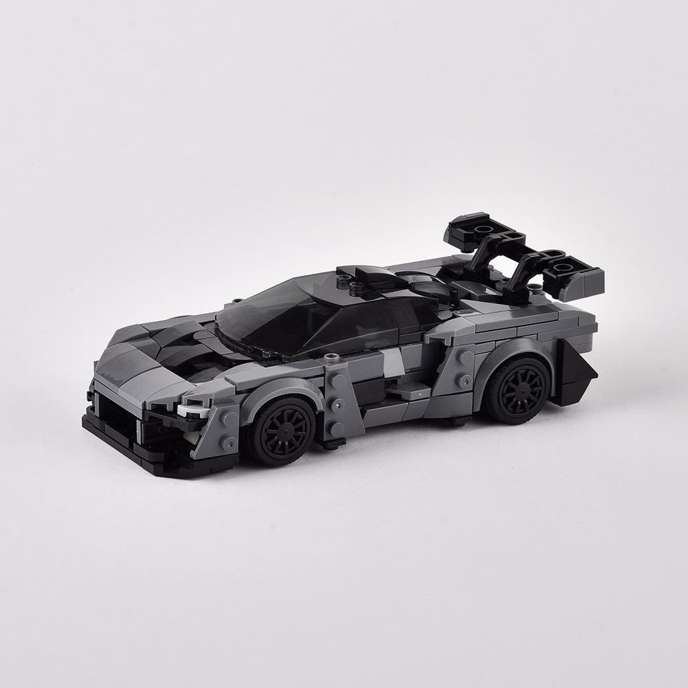 Car Building Block Nissan Gtr Sports Car Dongying Ares Racing Assembly Toy Compatible With Small Particles