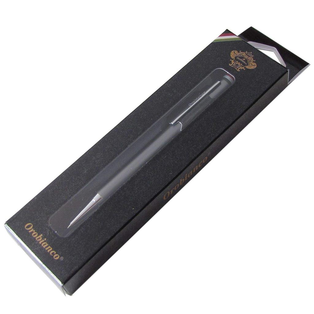 Orobianco Freccia Gunmetal Ballpoint CT 1953403 Black Pen, HS,