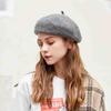 Wool Beret Women'S Autumn And Winter Versatile British Retro Bud Hat Korean Version Versatile Student Japanese Painter Hat Tide
