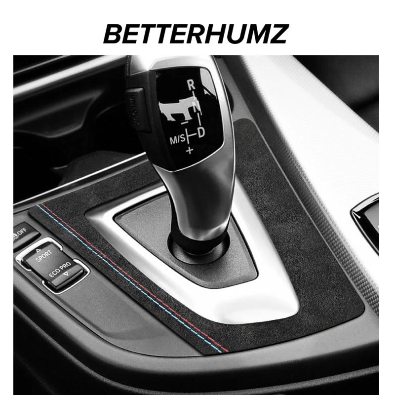 

Betterhumz Car Gear Shift Panel Cover Trim for BMW F30 F34 F32 F33 F36 328i 320i 335i 330i 318i 435i 428i 3 4 Series Accessories LHD PVC