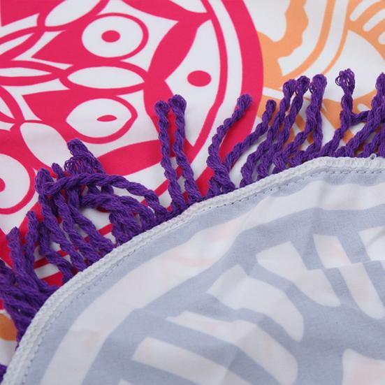Mandalas Tapestry Lotus Wall Hanging Beach Towel Yoga Mat Blanket Camping Pad