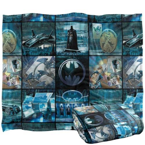 Batman Batcave Montage Blanket