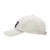 EEERRR Visor Stitch Point Ball Cap Ivory