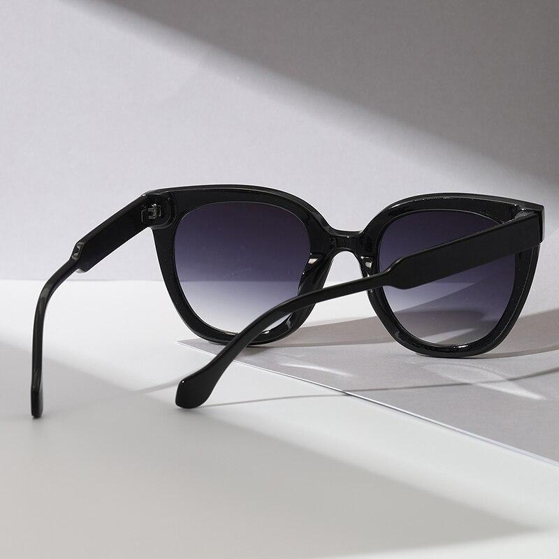 Vintage Leopard Round Sunglasses Woman Fashion Cat Eye Mirror Sun Glasses Female Brand Designer Classic Gradient Oculos De Sol