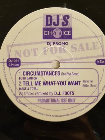 12inch Record VARIOUS DJs Choice 21 DJ021PROMO DJs Choice US Rap HipHopRB Used