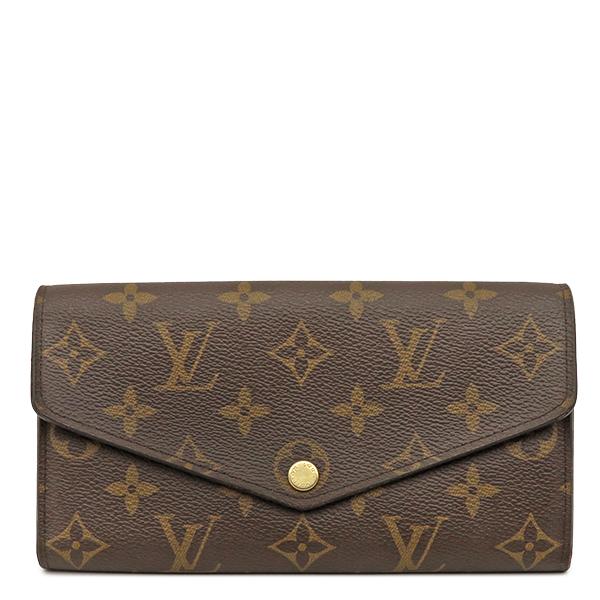 LOUIS VUITTON M62236 Monogram Portefeuille SarahBifold Wallet Monogram canvas Array
