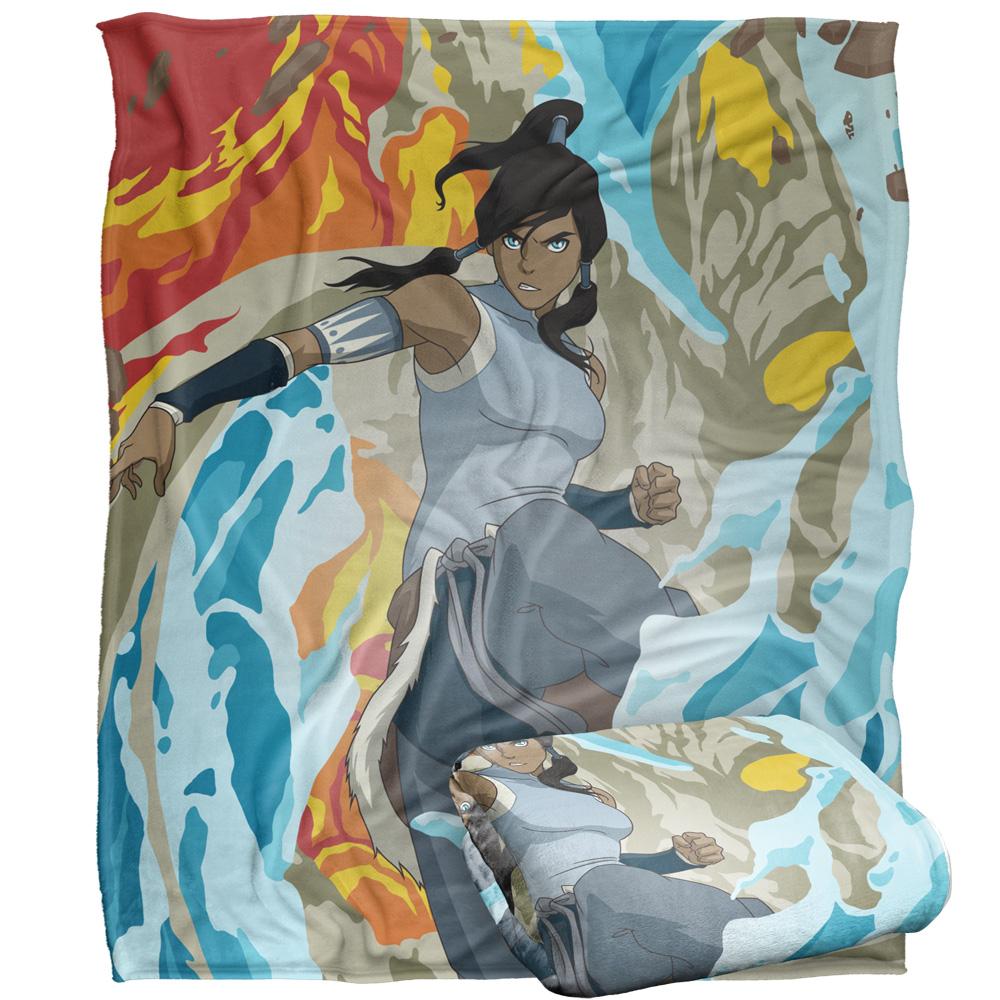 The Legend of Korra Avatar Silky Supersoft Blanket