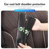 AAFO1 For Skoda 1/2PCS Carbon Fiber Car Seatbelt Shoulder Protector Cover Safety Belt Decoration Octavia A5 A7 RS Fabia Superb Rapid