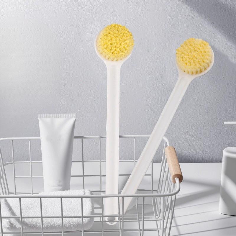 Long Handle Bath Brush, Soft Bristle Bath Brush, No Need To Ask for Back Rubbing, Back Rubbing, Mud Brushing, Back Rubbing