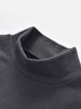 310g Women's Winter Double-Sided Brushed Half-High Collar Long Sleeve Thermal Base Layer Top