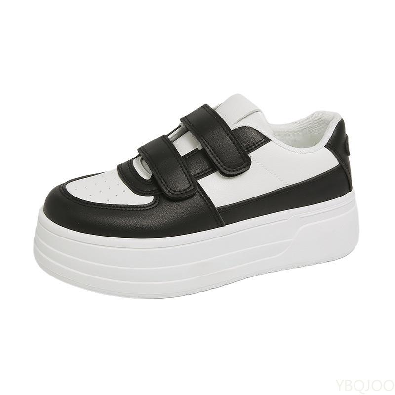 Spring Autumn New Sports Leisure White Shoes for Female Students Versatile Simple Comfortable Durable Board Shoes
