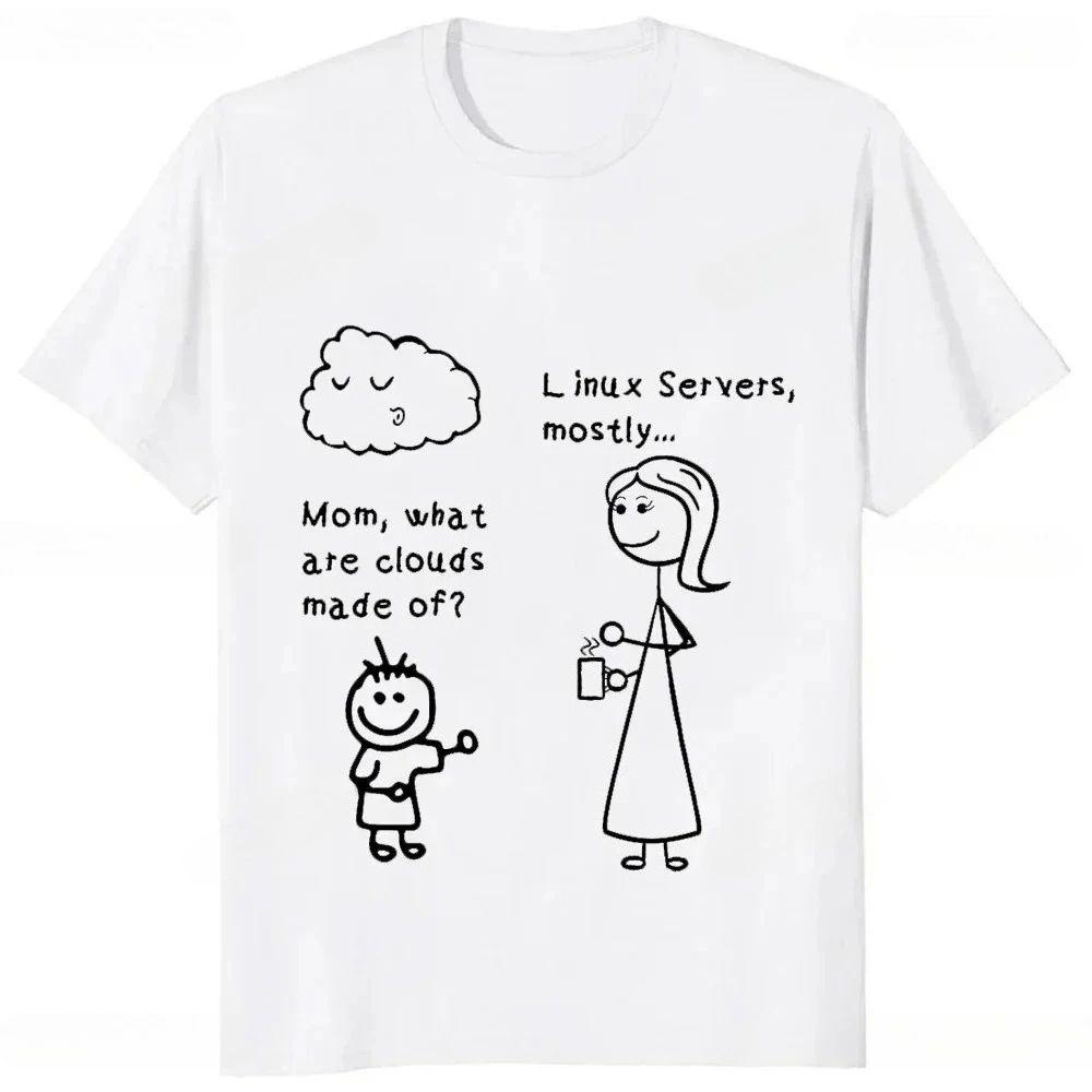 Developer Computer Engineer Nerd T Shirt Funny Programmer Short Sleeve Casual Loose Fashion Streetwear Y2k Print Tees Unisex