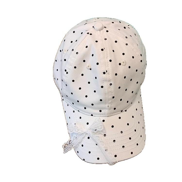 Bow Lace Baseball Cap New Big Head Surround Sun Protection Sun Protection Baseball Cap