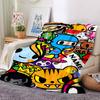 Custom Name Tokidoki Theme Printed Blanket - Perfect for Couch, Bed, Travel & Outdoor Use | Machine Washable, Cozy & Durable.