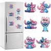 6Pcs Hugs and Kisses Series Diamond Art Fridge Magnet Diamond Painting Refrigerator Magnet DIY Fridge Stickers for Fridge Whiteboards