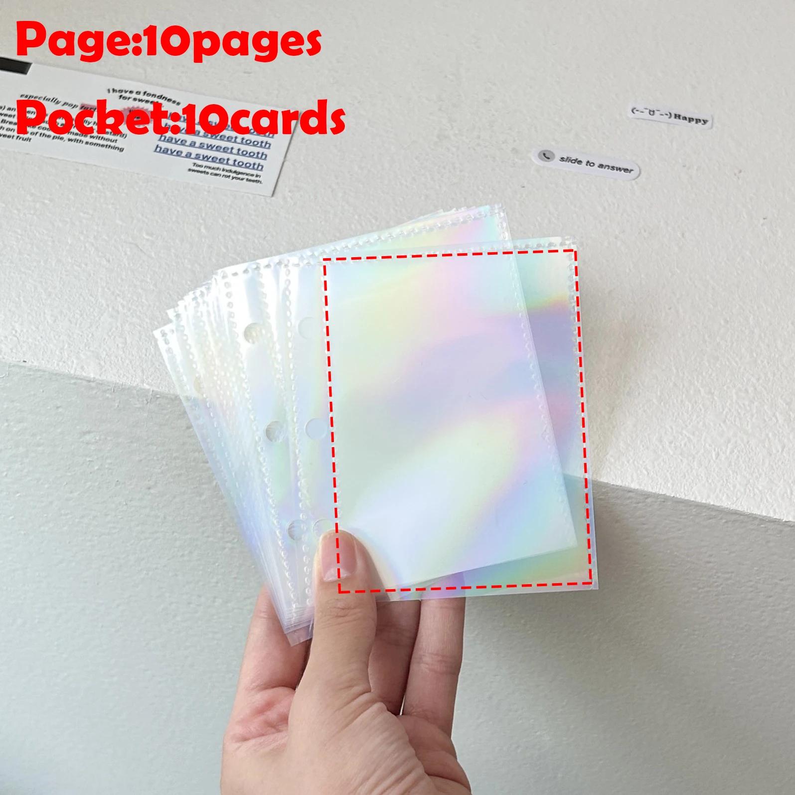 

3-дюймовый держатель для папки, коллекционная книга, ПВХ, фотоальбом для хранения фотографий «Идолы в погоне за звездами», школьные канцелярские принадлежности