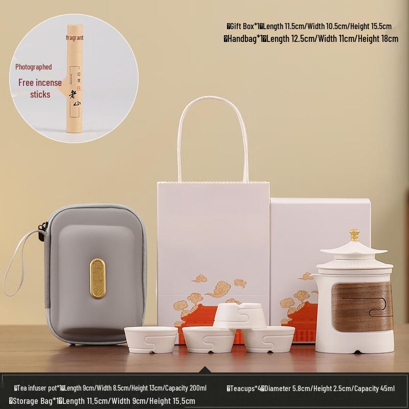 Forbidden City Cultural Travel Tea Set