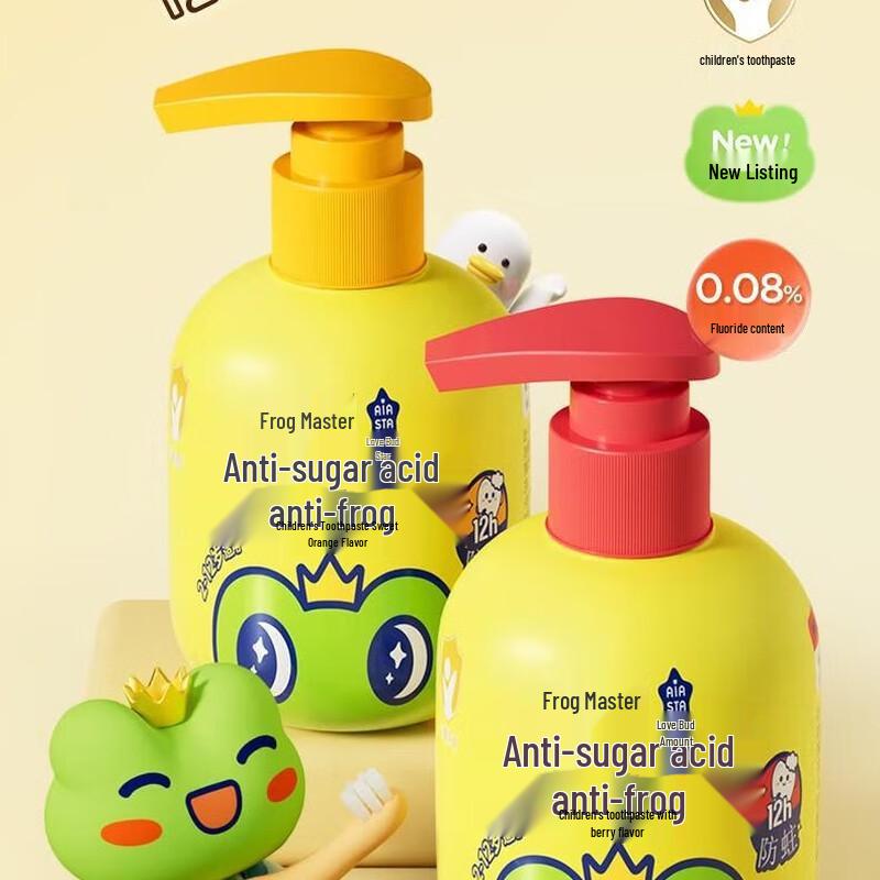 Зубная паста для детей Frog Prince Anti-Sugar