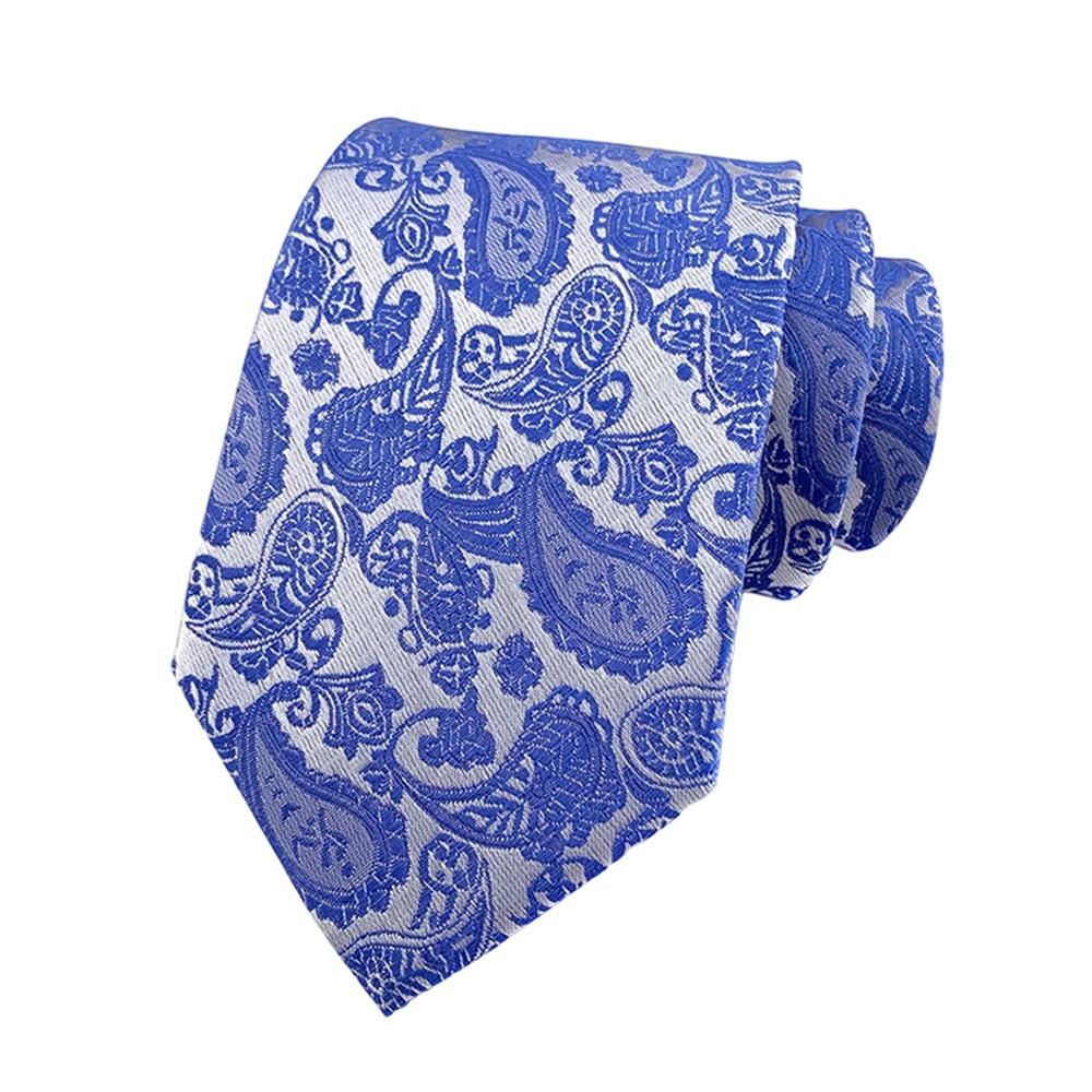 8cm Men Necktie Business Floral Ties Fashion Paisley Tie Wedding