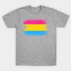 T-shirt alla Moda Unisex Stampa Bandiera Pansexuelle Taglie Forti XS-6XL T-Shirt 100% Cotone Top Scollo Tondo Manica Corta T-shirt