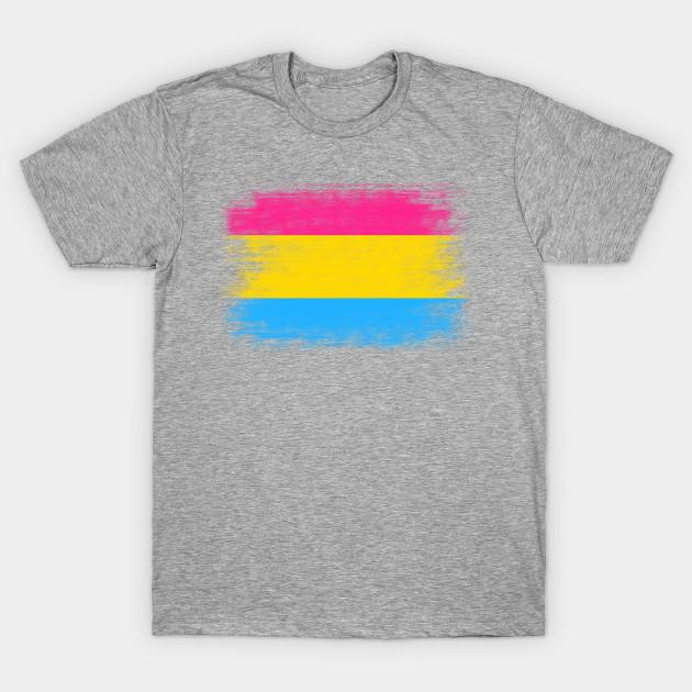 T-shirt alla Moda Unisex Stampa Bandiera Pansexuelle Taglie Forti XS-6XL T-Shirt 100% Cotone Top Scollo Tondo Manica Corta T-shirt